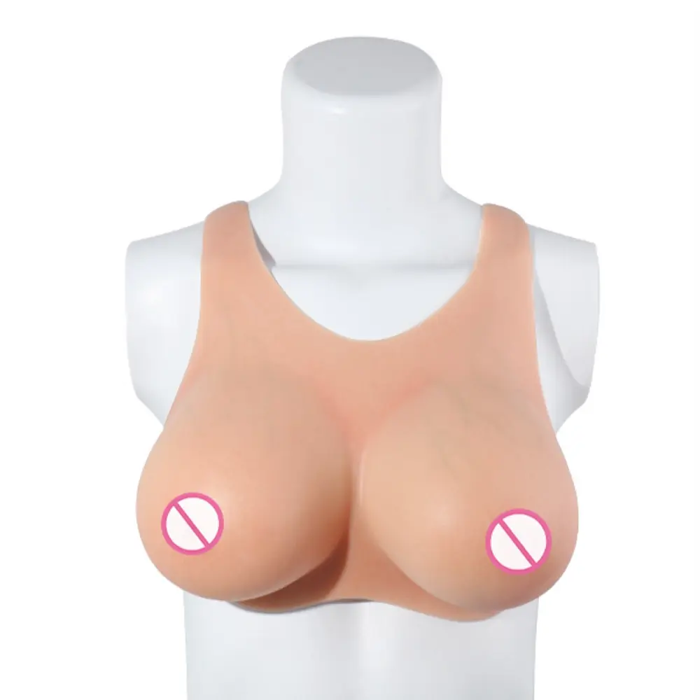 Silicone breastplate with sinew muscle texture on a mannequin